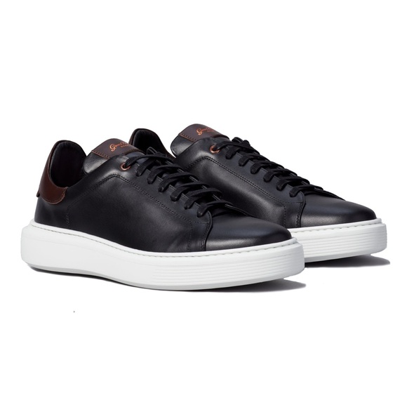 Good Man Brand Legend London Classic Leather Sneakers Size 9 - Picture 1 of 9